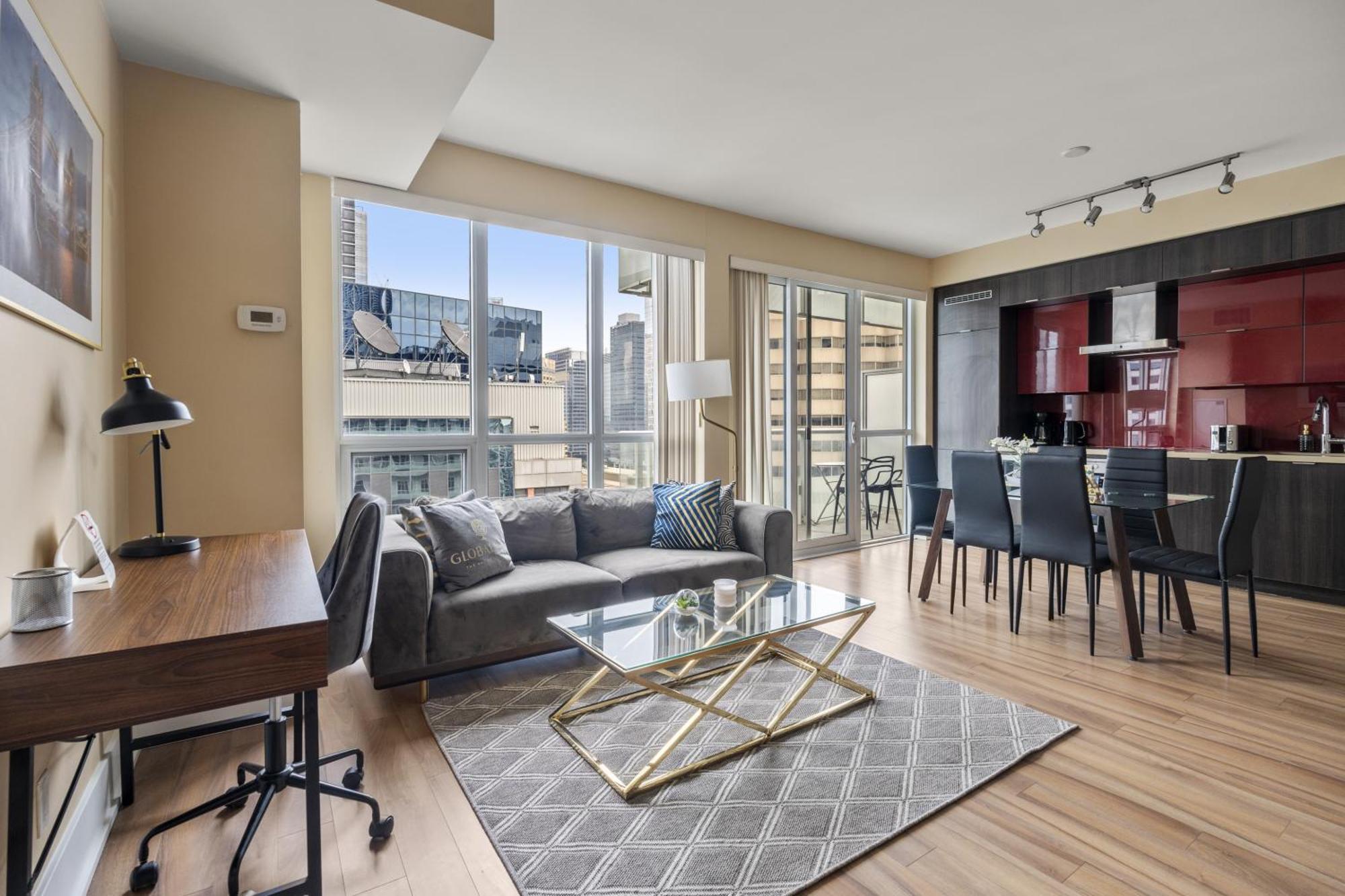 טורונטו Globalstay Modern Downtown Apartment מראה חיצוני תמונה