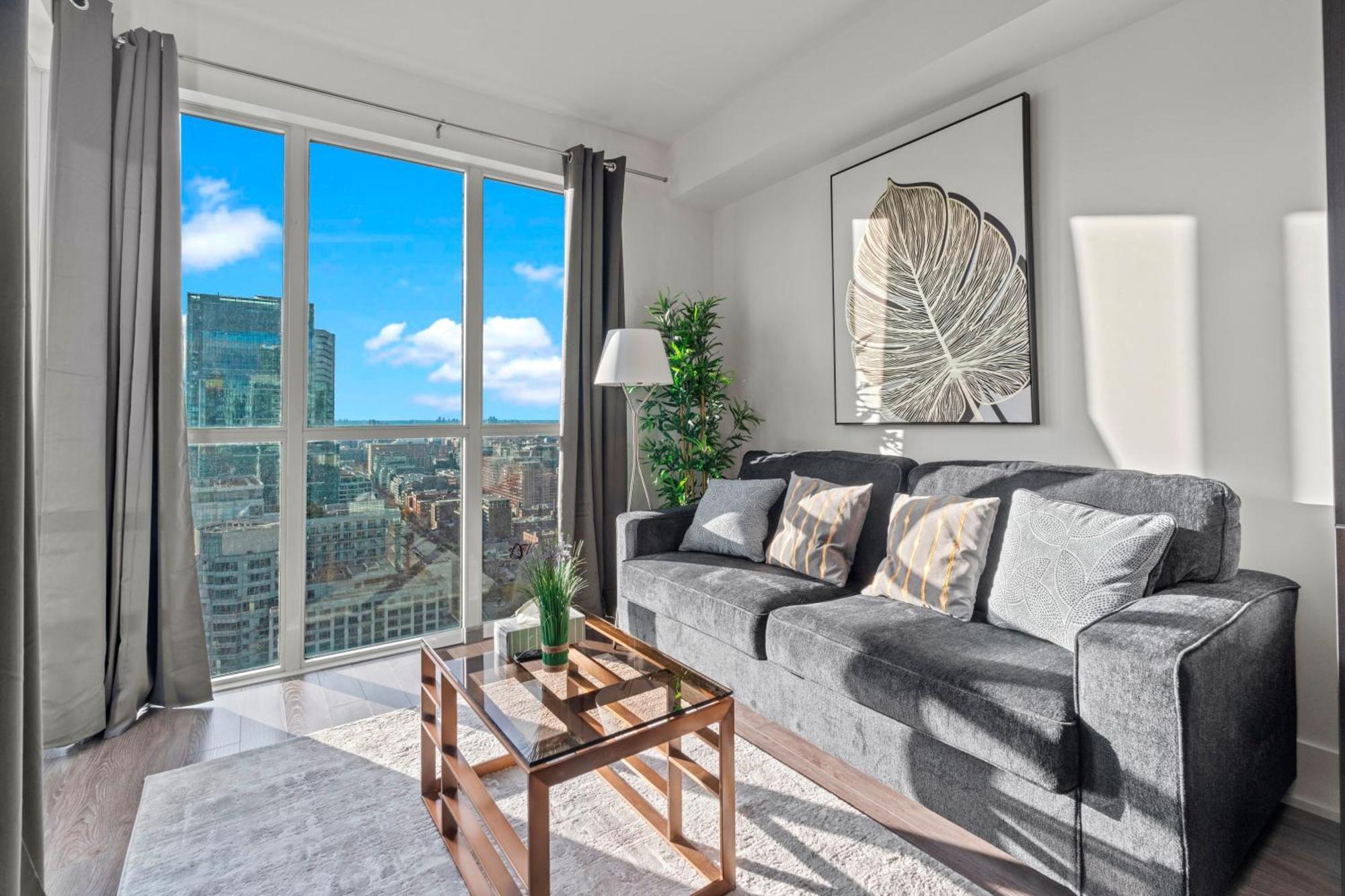 טורונטו Globalstay Modern Downtown Apartment מראה חיצוני תמונה